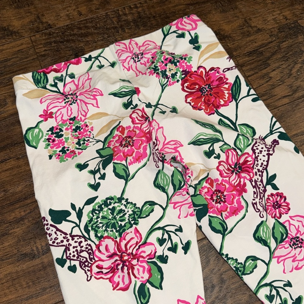 Lilly Pulitzer girls size XL leggings excellent use condition worn twice no fade - Picture 3 of 6